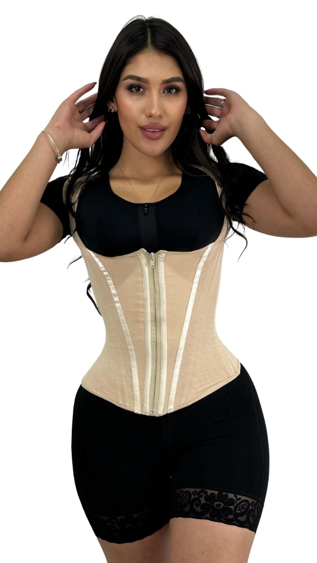 FAJA CHALECO EFECTO RELOJ DE ARENA 15 VARILLAS REFERENCIA ZARAH