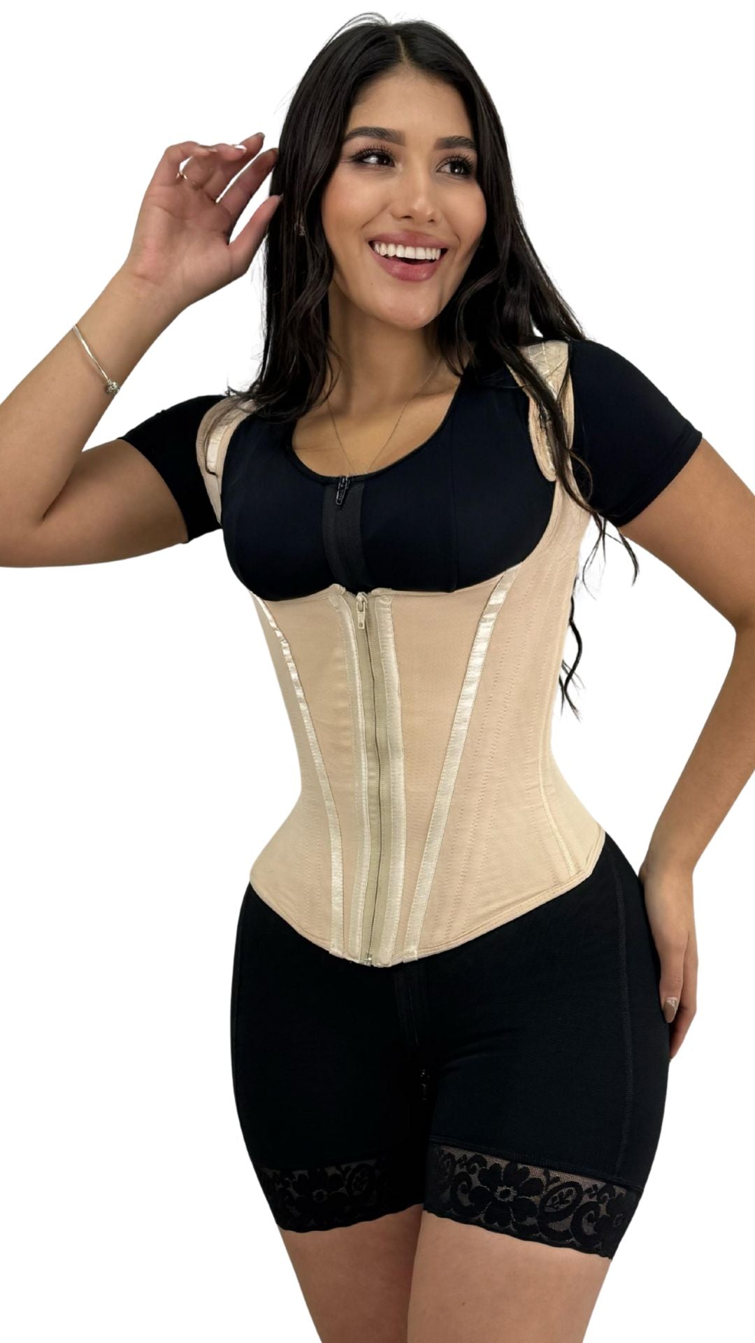 FAJA CHALECO EFECTO RELOJ DE ARENA 15 VARILLAS REFERENCIA ZARAH