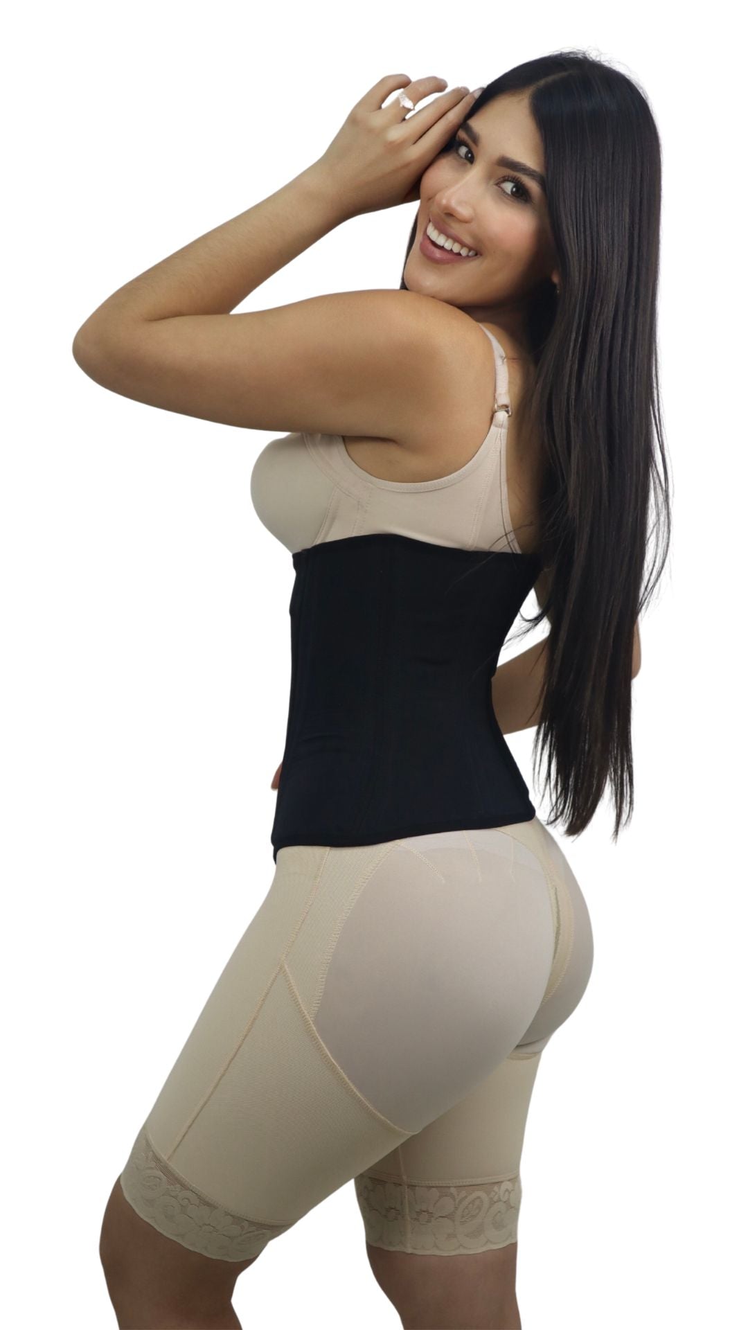 FAJA SHORT CAPRI CONTROL ABDOMEN Y LEVANTA GLUTEO REF: SUSAN