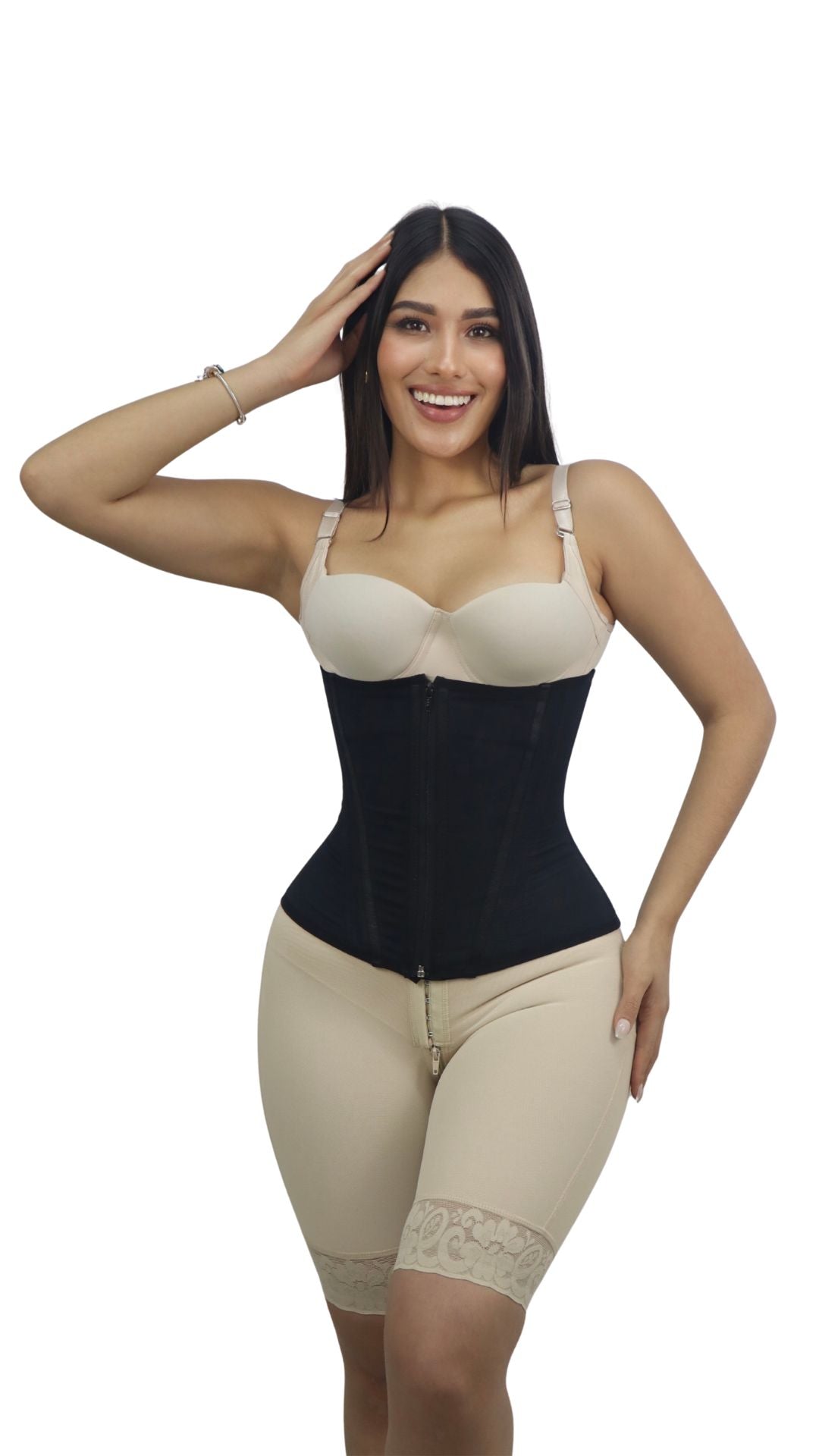 FAJA SHORT CAPRI CONTROL ABDOMEN Y LEVANTA GLUTEO REF: SUSAN