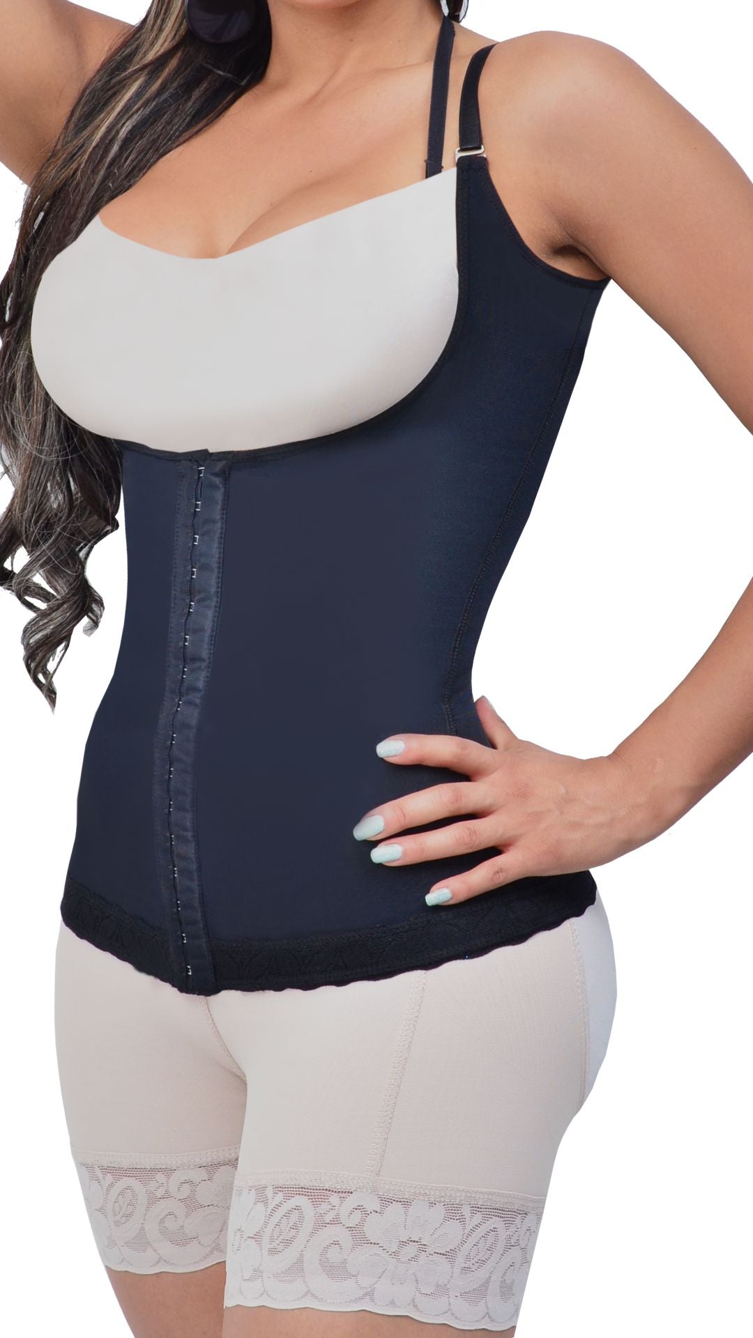 FAJA CHALECO TIPO CORSE EN TIRAS REFERENCIA LOUISE