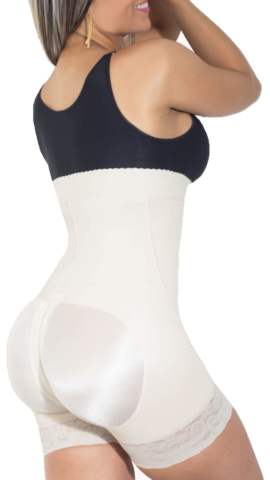 FAJA STRAPLE TIPO SHORT SHEIA