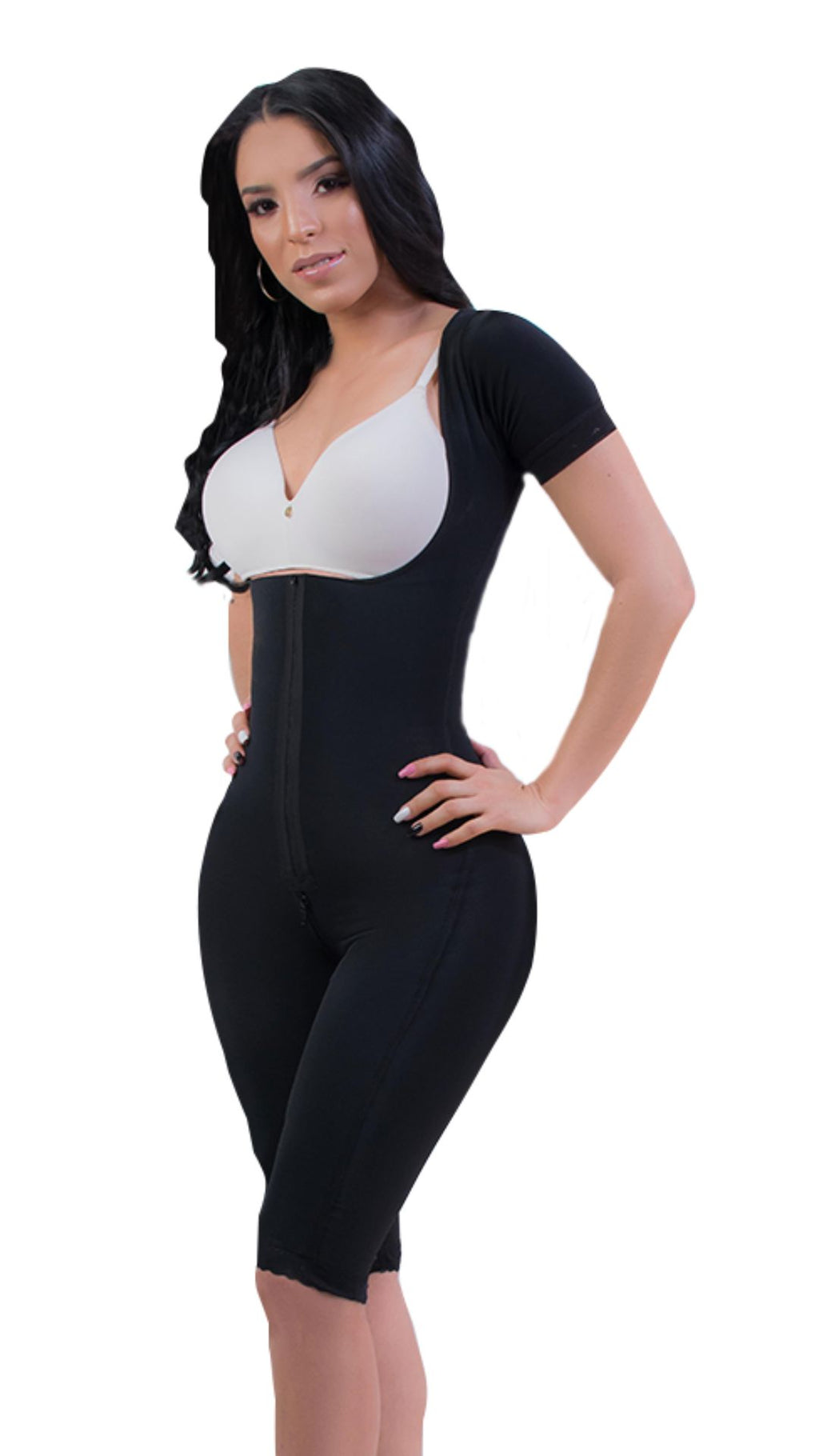 FAJA A LA RODILLA  CON MANGAS THELMA