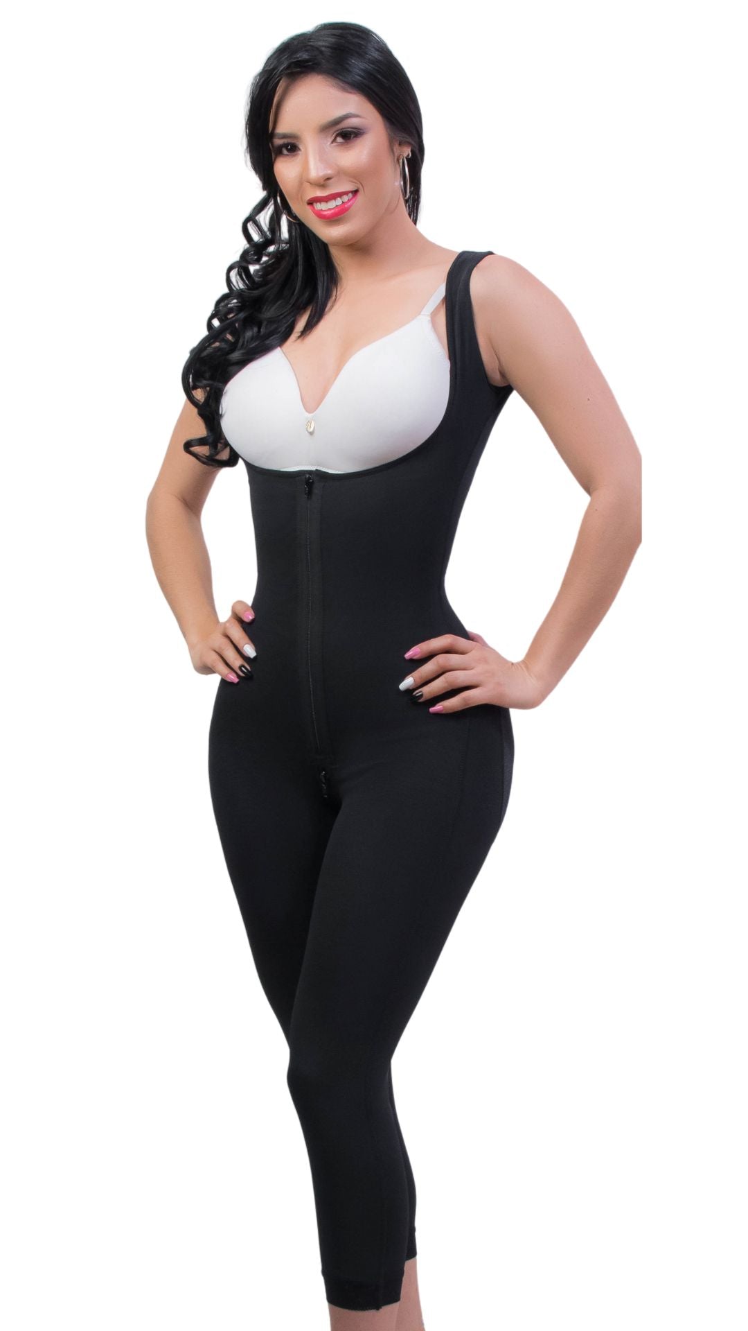 FAJA ENTERIZA LARGA A TOBILLO EN HOMBROS THELMA